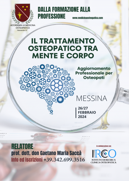 CORSO NR.002FCO-2024 - Accademia di Medicina Osteopatica